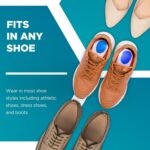 Gel Heel cups Silicone Heel Pad for Heel Ankle Pain, Heel Spur Shoe Support Pad for Men and Women Shock Cushion Pad for Heels - Image 6