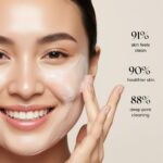 Daily Face Cleanser 100ml | Hydrating Face Wash With 2% Niacinamide, Hyaluronic Acid & Aloe Vera | Gentle Cleanser For Acne Prone Sensitive Skin | Deep Cleansing Face Wash For Oily Dry Skin Women Men - Image 4