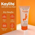 Kaylite Facial Cleanser | Anti Acne Face Wash | Salicylic Acid and Vitamin E-Acetate Gel, Oil Free for Women and Men(Pack of 2) 120 ML - Image 6