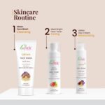 La Pink Ubtan Face Wash | Gently Exfoliates & Brightens Skin | Removes Tan, Dirt & Impurities | With Walnut Beads, Kesar, Sandalwood & White Haldi | Soap-Free & 100% Microplastic-Free | All Skin Types | 100ml - Image 8