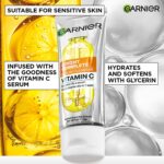 Garnier Bright Complete Serum Cleanser 150gm | Deep Cleansing Face Wash with Vitamin C for Brighter, Radiant Skin - Image 6