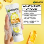Garnier Bright Complete Serum Cleanser 150gm | Deep Cleansing Face Wash with Vitamin C for Brighter, Radiant Skin - Image 9