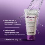 illumin8 Face Wash - Niacinamide 2% & Glycolic Acid 1.4% Brightening Cleanser | Gentle Exfoliating Beads for Oil Control & Acne | Removes Dead Skin | All Skin Types | 50g (1) - Image 3