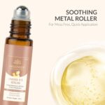 AreoVeda Under Eye Cream with Cooling Massage Roller | Under Eye Roll On with Quinoa for Dark Circles, Puffiness & Fine Lines | Pregnancy-Safe | 10 ml - Image 3