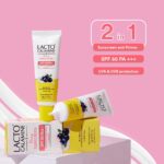 Lacto Calamine Dewy Sunscreen SPF 50 PA+++ | 50g | Water Resistant, No White Cast, UVA & UVB Protection | Sunscreen SPF50 + Primer | Acai Berries, Niacinamide & Watermelon | Dermatologically Tested - Image 5