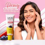 Lacto Calamine Dewy Sunscreen SPF 50 PA+++ | 50g | Water Resistant, No White Cast, UVA & UVB Protection | Sunscreen SPF50 + Primer | Acai Berries, Niacinamide & Watermelon | Dermatologically Tested - Image 8