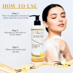 Salicylic Acid & Vanilla Body Wash for Men & Women | Gentle Exfoliating Body Cleanser for Acne-Prone Skin, Deep Pore Cleansing, Smooth & Soft Skin | Refreshing Hydrating for All Skin Types | 250 ml - Image 7