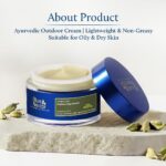 Blue Nectar Eladi Outdoor Sun Cream with SPF 30 for Men | Sunscreen for Men Face with Yashad Bhasma | Oil Free Moisturizer Day Cream & Daily Use Man Face Cream (19 Herbs, 50g) - Image 4