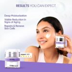 SkinInspired Retinol Night Cream For Wrinkles & Anti-Aging | Lightweight Cream for Age Spots, Fine Lines and Wrinkles | Anti Aging Cream For Women & Men | For All Skin Types | 50 g - Image 6