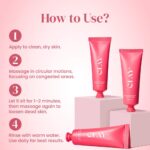 CLAYCO Matcha Enzyme Scrub with AHA & BHA | Gentle Exfoliating Green Tea Scrub for Dead Skin Removal, Blackheads & Pore Cleansing - Image 5