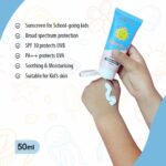 KEYA SETH AROMATHERAPY, DEVICE OF DROP Keya Seth Aromatherapy, Schoolers Sunscreen SPF 30 PA++ for Kids Mineral Based Lotion -Paraben & Sulphate Free 50ml. - Image 3