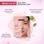 Swiss Beauty Care Korean Glow Facial Kit | 6-Steps For Glass-Skin | Adds Instant Radiance | Fades Dark Spots | Clarifies & Nourishes | With Kakadu Plum & Rice | 49g - Image 4