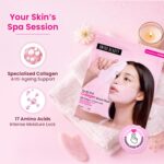 Swiss Beauty Care Youth-Full Collagen Boost Mask | Glass-Skin In 2 Hours | With Collagen & 17 Amino Acids | Plumps & Hydrates | 34g - Image 4