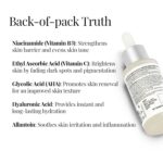 iCosmetiques Spot Correction Face Serum |For Bright, Even Skin Tone |Niacinamide, Hyaluronic Acid & Vitamin C |Infused with Himalayan Glacial Water |Unisex Advance Care Formula |40ml - Image 4