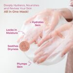 Sparkel Hydrating Face Sheet Masks for Glowing Skin | Facial Mask for Women & Men with Aloe Vera, Glycerin & Olive Leaf Extracts | Ideal for All Skin Types - Pack of 3 - Image 4