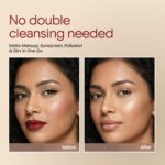 Moone Double Duty Melt - Oil to Foam Cleanser - 120 ML | Hydrating Makeup Remover Oil Cleanser | Removes Sunscreen, Pollution & Impurities | Gentle Face Cleanser | Safe For Sensitive & Acne Prone Skin - Image 6