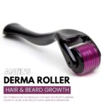 ANTIL'S Derma Roller 0.5mm for Hair & Beard Growth – 540 Titanium Micro Needles for Hair Regrowth, Beard Growth, Acne Scar Reduction & Skin Rejuvenation – Safe for Men & Women (Black) - Image 2