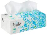 Amazon Brand - Presto! 2 Ply Facial Tissue Box | 600 Pulls | 200 Pulls X 3 Cartons | Soft And Highly Absorbent | 100% Natural Virgin Cellulose Fiber - Image 2