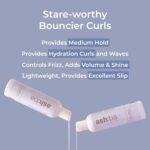 Ashba Botanics Curl Styling Serum Gel With Hyaluronic Acid | Provides Intense Hydration, Frizz Control, Bouncy & Shiny Hair | Lightweight, Non Sticky Hair Gel for Curly Hair, For Men & Women - 50ml - Image 2