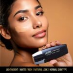 Auric CoverMatte Flawless Finish Hydrating & Long Lasting Liquid Foundation (30ml) with Matte Finish & Optimum Coverage I Paraben Free I Light Tan - Image 2