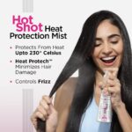 Bblunt Hot Shot Heat Protection Hair Mist | Designed for Indian Hair | Prevents Damage | Upto 230° Celsius Protection | Hair Spray for Men & Women | 150 ml - Image 2