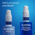 Be Bodywise 6% AHA BHA Underarm Roll-on Deodorant, Flora Fragrance,1% Mandelic,4% Lactic,1% Salicylic & Kojic Acid, Reduces Body Odor & Pigmentation for Even tone Skin, Alcohol & Aluminum Free, 100ml - Image 2