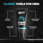 Beardo Man Curls 100g | Curly Hair Cream for Bouncy, Shiny & Defined Curls | Flaxseed Gel for Hair, Leave in Cream, Hair Styling Cream for Men & Women - Image 2