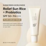Beauty of Joseon Relief Sun Rice + Probiotics 50 ml SPF 50+ PA++++ Lightweight Korean Sunscreen for Oily Skin - Image 2