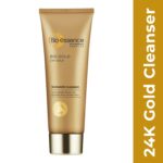 Bio Essence 24K Gold Radiance Face Cleanser, Niacinamide Face Wash for Women, Collagen Amino Acid, Hydrating Face Cleanser for Glowing Skin, Ideal for All Skin Types, Antioxidant, Anti Ageing, 100g - Image 2