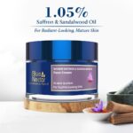 Blue Nectar Saffron Anti Aging Cream for Women | Ayurvedic Alternate to Retinol Face Cream for Fine Lines & Wrinkles | Day & Night Moisturizer for Oily & Dry Skin (14 Herbs, 50g) - Image 2