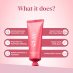 CLAYCO Matcha Enzyme Scrub with AHA & BHA | Gentle Exfoliating Green Tea Scrub for Dead Skin Removal, Blackheads & Pore Cleansing - Image 2