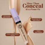 Colors Queen Conceal & Reveal Liquid Concealer – 11 Umber, 6g | Lightweight, Long Lasting & Easily Blendable with Matte Finish | Waterproof Liquid Concealer for Women with Jojoba Seed Oil - Image 2