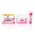 Dabur Gulabari Moisturizing Cold Cream 100gm + Lip Balm 8gm (Free) | With Goodness of Natural Rose Oil & Vitamin E | Intense Hydration and Deep Moisturization | For Smooth & Soft skin | All Skin types - Image 2