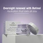 EARTHRAGA 0.5% Retinol Advanced Night Cream for Face, Repairs Wrinkles & Fine Lines, Vitamin E for Firm Skin, Lightweight cream for Glowing Skin, Anti Aging Cream for Women 50g - Image 2