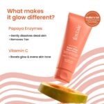Foxtale Vitamin C Super Glow Face Wash with Papaya enzyme | Reduces Tan | Boosts Glow | Gently Exfoliates & Brightens Skin | Reduces Pigmentation | Face Wash for Men & Women- 100ml - Image 2