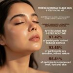 Freeskin Korean Glass Skin Facial Kit 6 Steps | Advanced Brightening, Smoothing & Hydrating Facial for Luminous Glass-Like Glow | Paraben Free | Sulphate Free | Mineral Oil Free | Silicone Free - Image 2