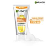 Garnier Bright Complete Serum Cleanser 150gm | Deep Cleansing Face Wash with Vitamin C for Brighter, Radiant Skin - Image 2