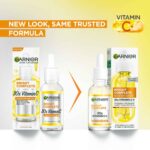 Garnier Vitamin C + Face Serum for Skin Brightening & Anti-Dark Spots|100X Stronger than Vit C |2% Niacinamide 0.5% Salicylic Acid/BHA |Suitable for Oily, Dry, Sensitive Skin |For Men & Women 30ml - Image 2