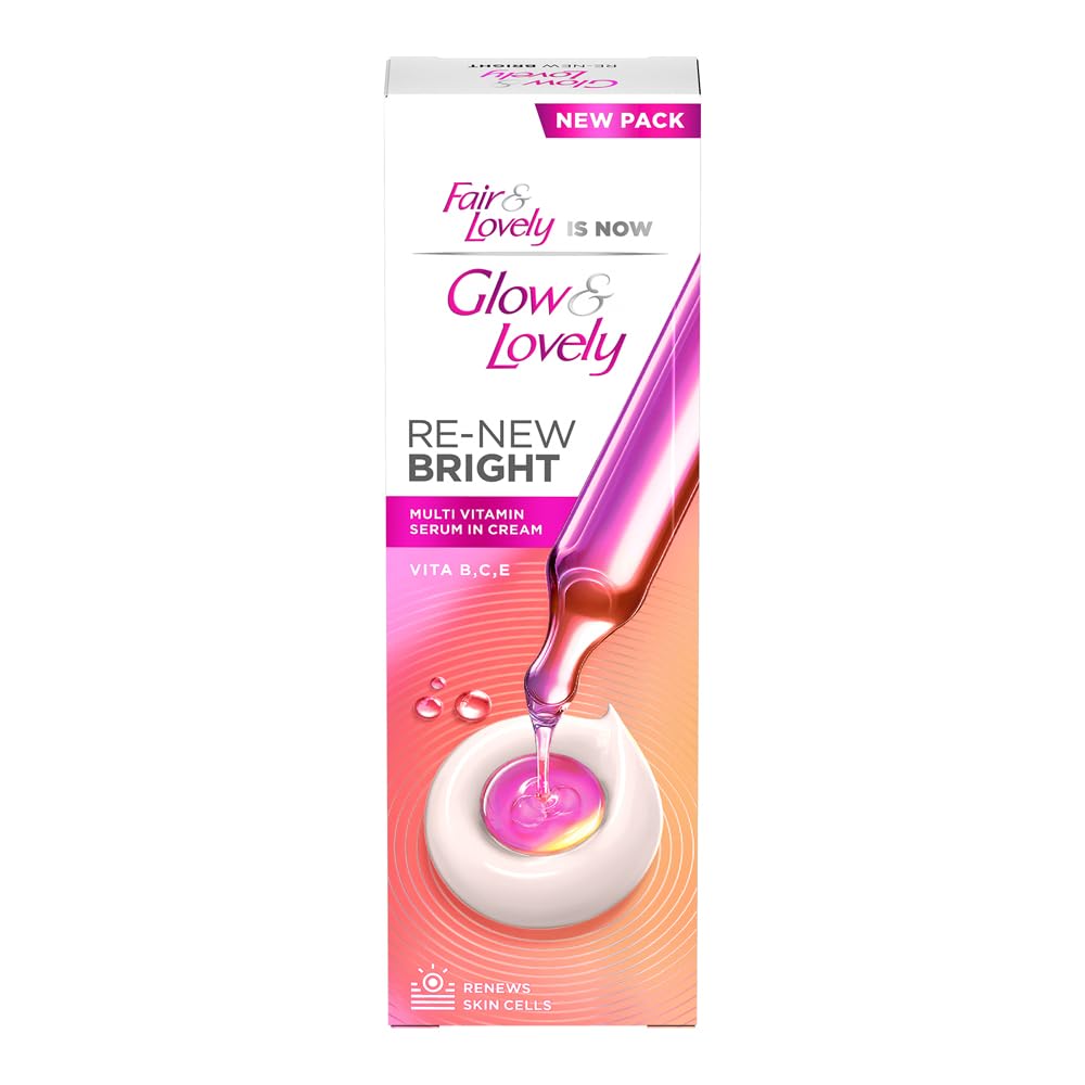Glow and Lovely Renew Bright Multivitamin Serum in Cream | hairrepair