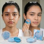 HUDA GIRL Instant Oil Control Blue Sky & Cloud Gel Compact Powder for Oily Skin - Mattifying, Poreless Finish - 2in1 Primer & Oil Control Compact Powder, Long-Lasting Compact for Women - Image 2