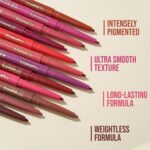 INSIGHT Glide On Lip Liner - Lowkey | Intensely Pigmented | Ultra Smooth Texture | Long lasting Formula | Weightless Formula - 0.3 g - Image 2