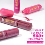 INSIGHT Gloss Up Lip Color - Peach Perfection | High-Gloss Finish | Non-Transfer | Smudge Proof | Rich Pigmentation | Lightweight, Long-Lasting Formula | All-Day Comfortable Wear (4g) - Image 2