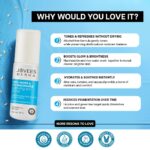 Jovees Derma 4% Niacinamide & Rice Water Toner Enriched With Rice Extracts for Glass Skin Glow | Hydrates Skin, Fades Blemishes & Pore Tightening Mist | Normal to Dry Skin | 100ml - Image 2