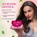 Just Herbs Ayurvedic Creamy Matte Micro Mini Lipstick Kit Lip Hydrating & Moisturizing, Lipsticks for Women Suitable All Indian Tones (Pack of 16) - Image 2