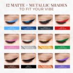 Just Herbs Eyeliner Waterproof and Smudge Proof, Long Lasting Eyeliners 2.5g - Image 2