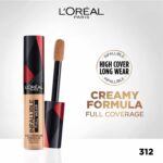 L'Oreal Paris Infallible Full Coverage Concealer, High Cover, Longwear, Waterproof Formula, For Undereye Circles and Blemishes, For Highlighting and Contouring, Shade: 312, 10g - Image 2