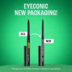 Lakme Eyeconic Insta Cool Kajal|| Black|| Cooling Kohl Liner with Cucumber|| Twist Up Pencil - Waterproof|| Smudge Proof & Long Lasting Eye Makeup|| 0.35 g - Image 2