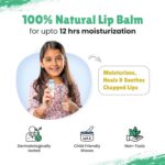 Little Joys Natural Lip Balm for Kids | Heals Chapped Lips | Formulated with Child Friendly Waxes, Shea Butter, Milk Protein & Castor Seed Oil | Developed by Experts | 4g X 2 - Image 2