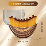 Lymphatic Contour Face Brush for Sculpting & Drainage – Facial Massager for Jawline, Chin & Neck – Reduces Puffiness, Promotes Detox & Lift – Soft Bristles, Improves Skin Glow, Includes Travel Case - Image 2