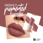 MARS Creamy Matte Long Lasting Lipstick for Women | Creamy Lipstick | Single Swipe Application | Smooth & Light Weight (3.2 gm) (11-Aerial Awe) - Image 2